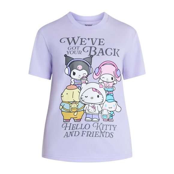 Tops - Hello Kitty & Friends Graphic Tee Juniors XXS Lavender T-Shirt